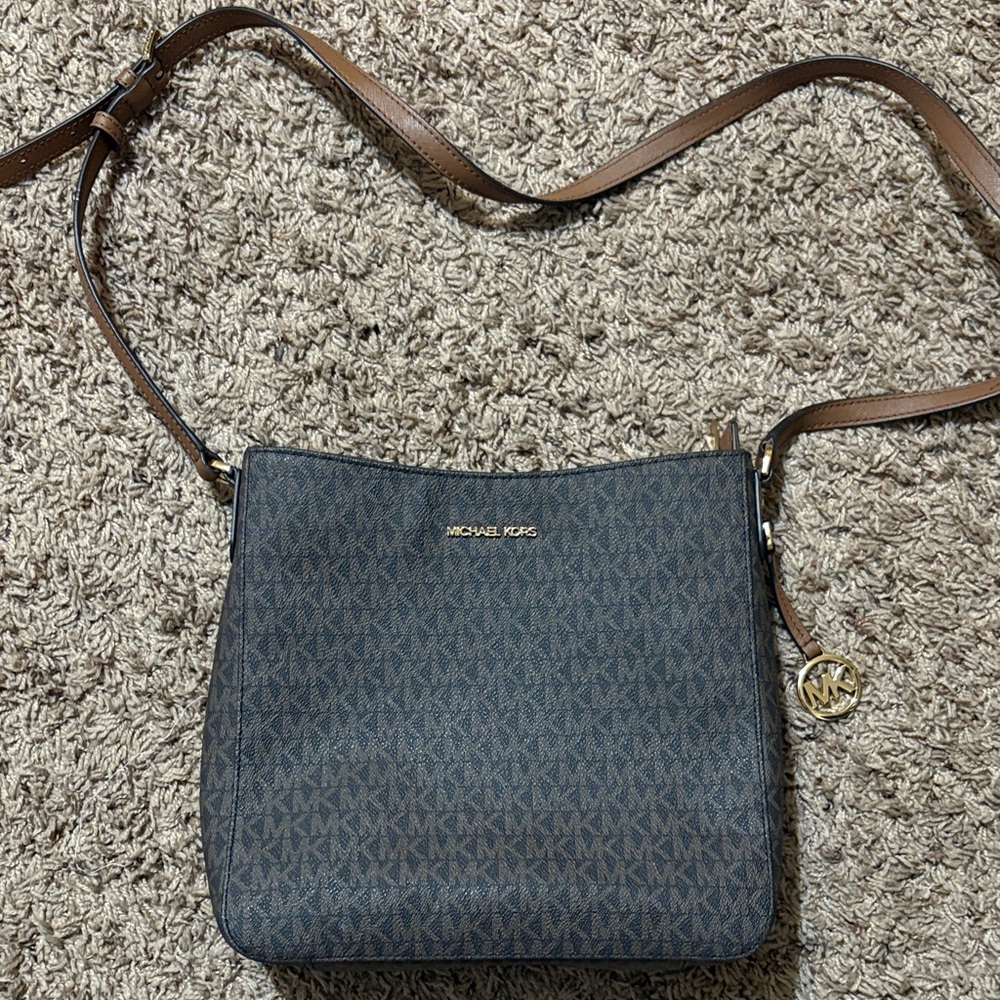 Michael Kors brown on brown Crossbody Bag